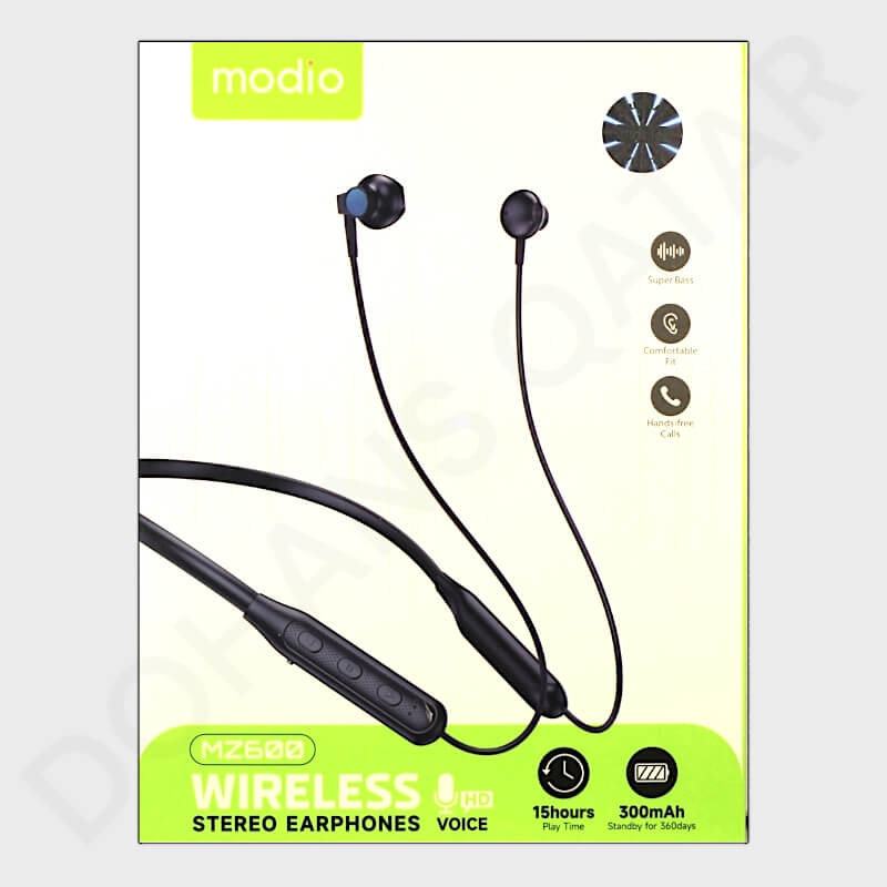 Modio MZ600 Bluetooth Neckband Earphone Dohans