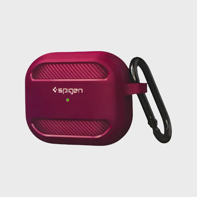 Dohans AirPods Cover Maroon AirPods Pro2 Spigen Hard Case