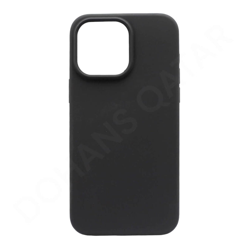 Dohans Black iPhone 14 Pro Max Silicone Case & Cover