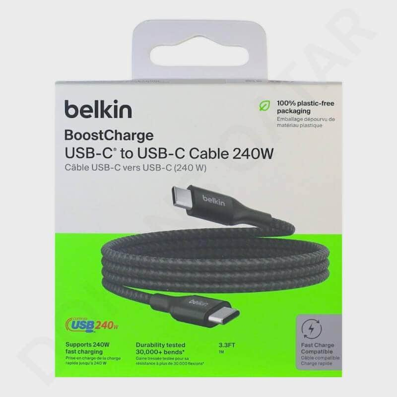 Dohans Data Cable Belkin Boost Charge 240W Type-C To Type-C Data Cable