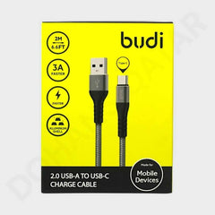 Dohans Data Cable Budi 2M Usb-A To Type-C Data Cable