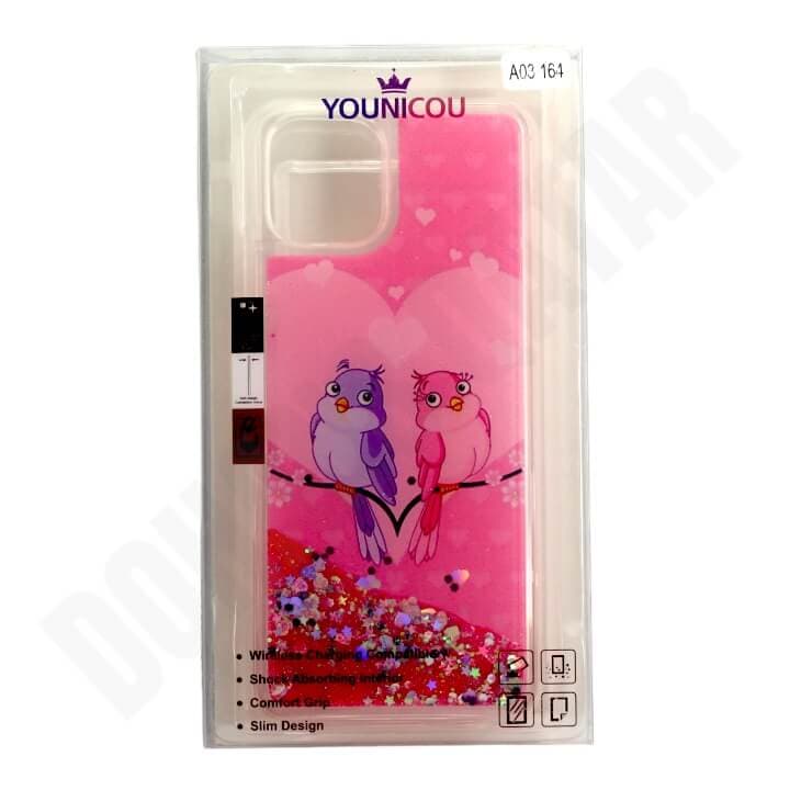 Dohans Glitter 5 Samsung Galaxy A03 Glitter Case & Cover