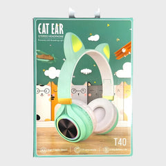 Cat Ear T40 Wireless Bluetooth Headphone Dohans