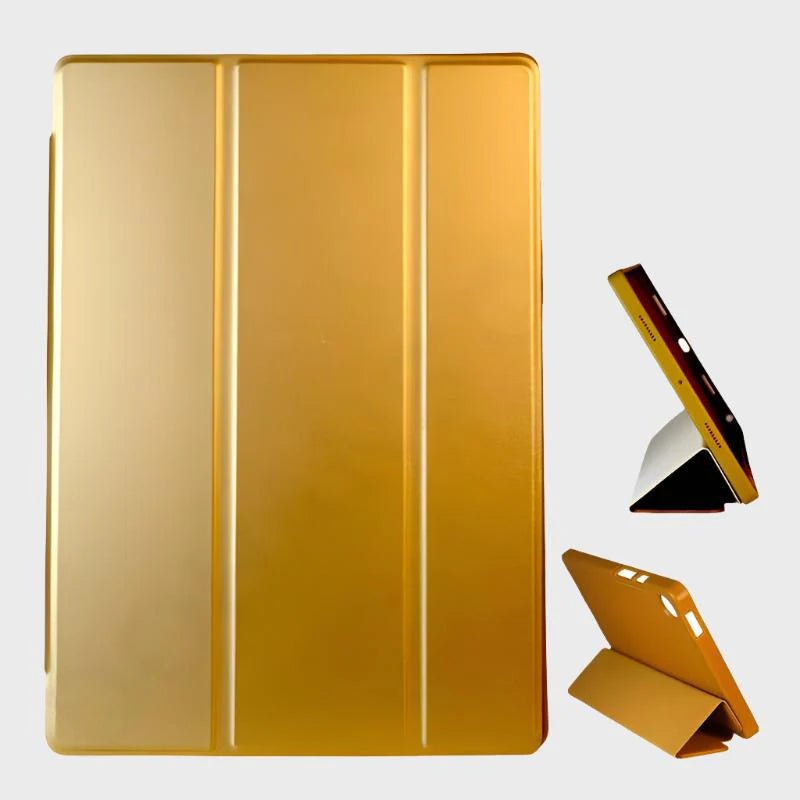 Dohans iPad Covers Gold iPad 10.9 10th Gen Pen Holder Book Case & Cover