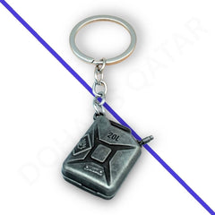 Dohans keyring Grey Fuel Can Keyring