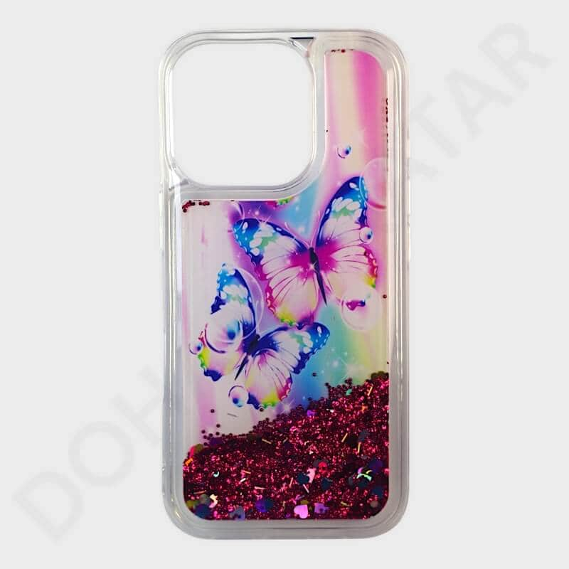 Dohans Mobile Phone Accessories Option-1 iPhone 16 Pro Glitter Cover & Case