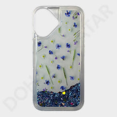 Dohans Mobile Phone Accessories Option-2 iPhone 16 Fancy Glitter Cover & Case