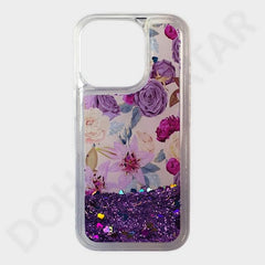 Dohans Mobile Phone Accessories Option-2 iPhone 16 Pro Glitter Cover & Case