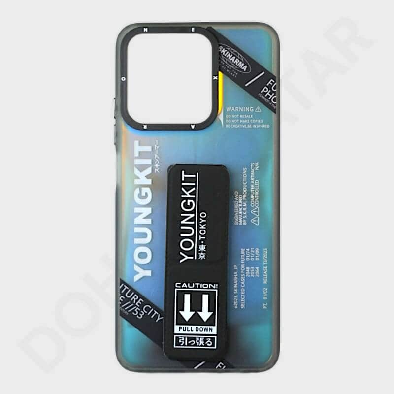 Dohans Mobile Phone Accessories Option-5 Realme Note 50 Case Pro Magnetic Strap & Stand Cover & Case