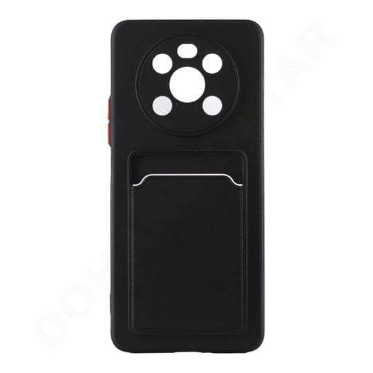 Dohans Mobile Phone case Black Honor X9 4G/ 5G/ X30 Silicone Card Holder Cover & Case