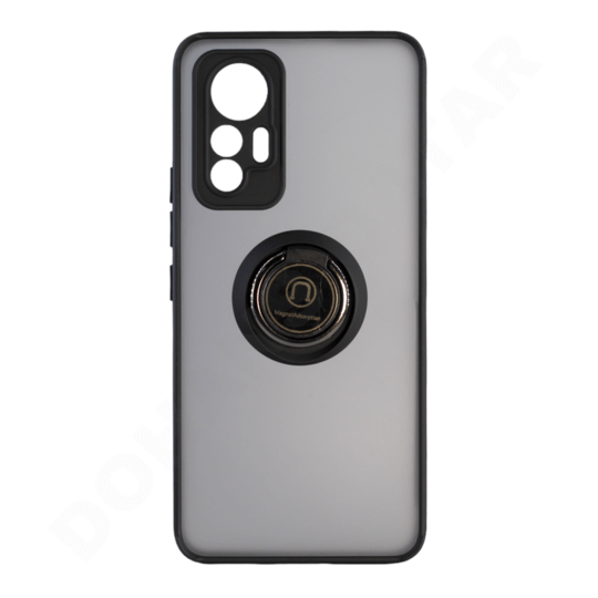 Dohans Mobile Phone case Black Xiaomi 12 Lite 5G Magnetic Ring Cover & Case