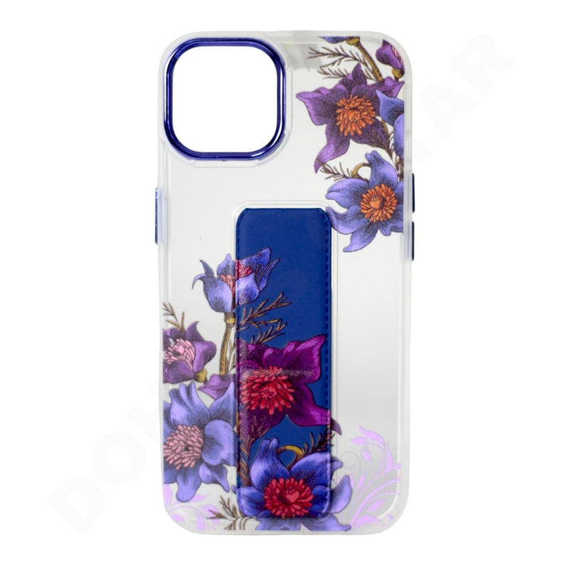 Dohans Mobile Phone case Design 1 iPhone 14 Flower Magnetic Stand Cover & Case
