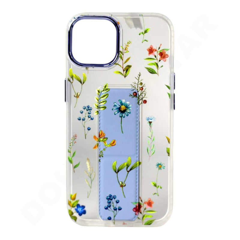 Dohans Mobile Phone case Design 2 iPhone 14 Flower Magnetic Stand Cover & Case