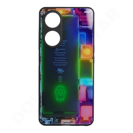 Dohans Mobile Phone case Oppo A98 Circuit Print Cover & Case