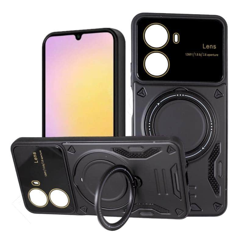 Dohans Mobile Phone Cases Black Huawei Nova 10 SE Lens Protective Hard Ring Cover & Case