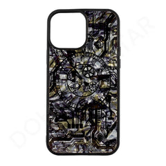 Dohans Mobile Phone Cases Black iPhone 13 Pro Max 3D Texture Fancy Cover & Case
