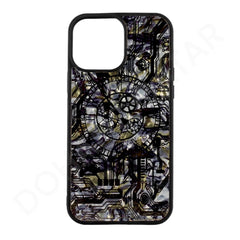 Dohans Mobile Phone Cases Black iPhone 14 Pro Max 3D Texture Fancy Cover & Case