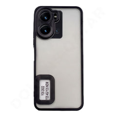 Dohans Mobile Phone Cases Black Vivo Y35 5G Matte Silicone Cover & Case