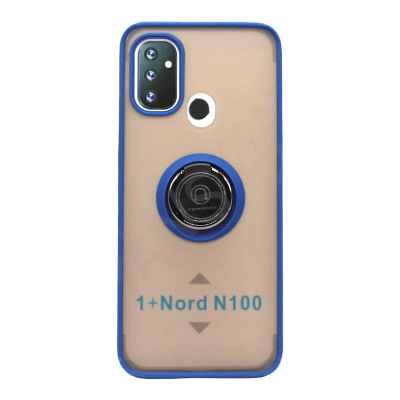 Dohans Mobile Phone Cases Blue OnePlus Nord N100 - Magnetic Ring Covers