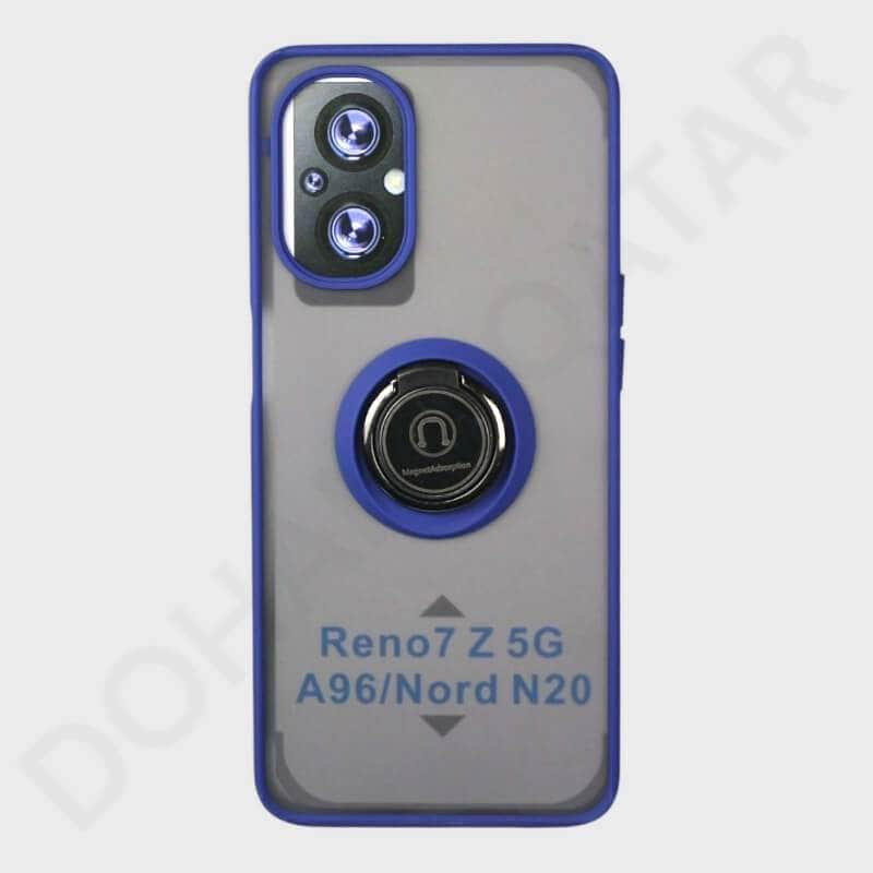 Dohans Mobile Phone Cases Blue Oppo Reno 7Z 5G / Nord N20 Magnetic Ring Cover & Case