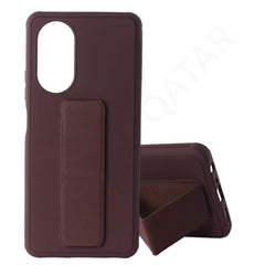 Dohans Mobile Phone Cases Brown Oppo A38 Magnetic Strap & Stand Cover & Case