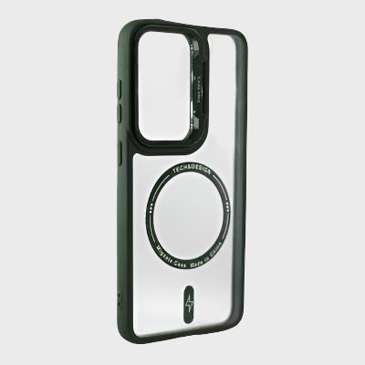 Samsung Galaxy S24 Plus MagSafe Rotating Metal Frame Magnetic Cover & Case Dohans