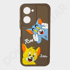 Dohans Mobile Phone Cases Color 1 Vivo Y28s Tom & Jerry Printed Cover & Case