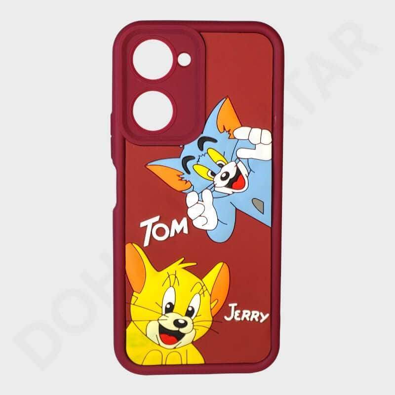 Dohans Mobile Phone Cases Color 2 Vivo Y28s Tom & Jerry Printed Cover & Case