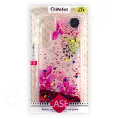 Samsung galaxy A34 5G Glitter Fancy Flower Case & Cover Dohans