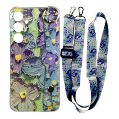 Dohans Mobile Phone Cases Color 4 Samsung Galaxy A25 Painting Lanyard Cover & Case