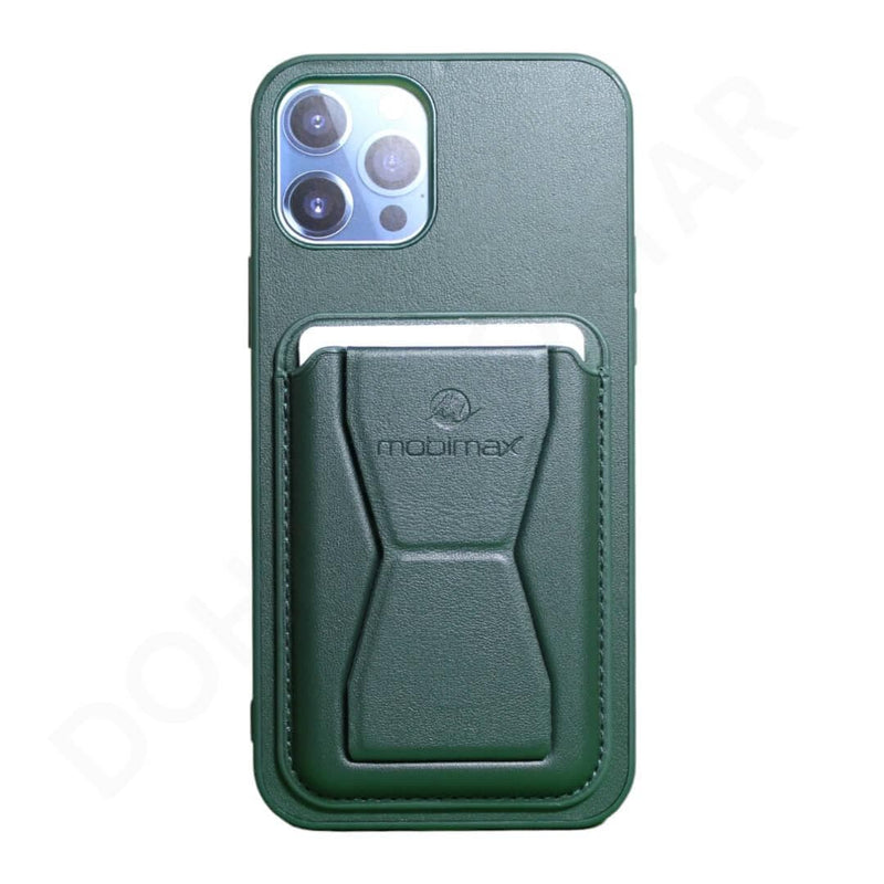 Dohans Mobile Phone Cases Dark Green iPhone 12 / 12 Pro Mobimax Cardholder Stand Cases & Cover