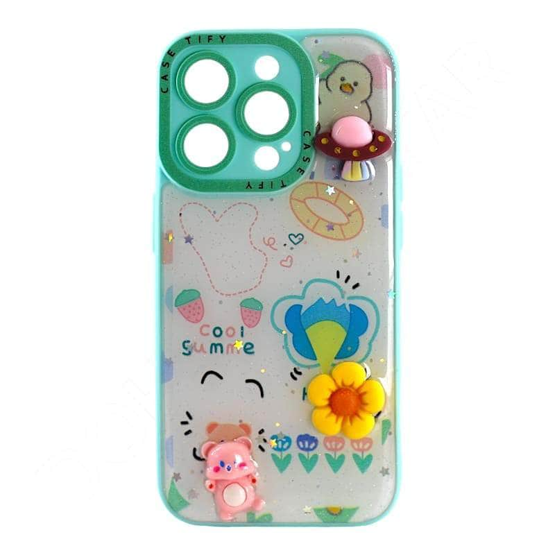 iPhone 13 Pro Mobimax Cartoon Soft TPU Ledies Cover & Case Dohans