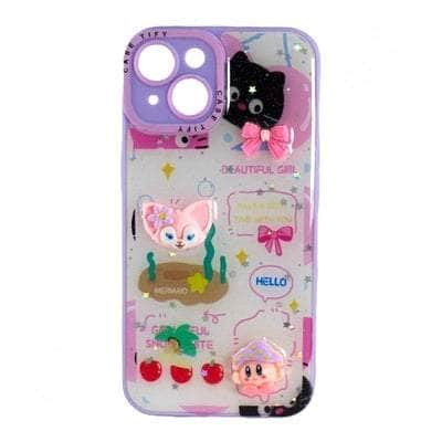 iPhone 14 Mobimax Cartoon Soft TPU Ledies Cover & Case Dohans