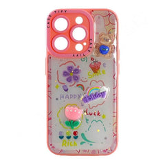 iPhone 14 Pro Mobimax Cartoon Soft TPU Ledies Cover & Case Dohans