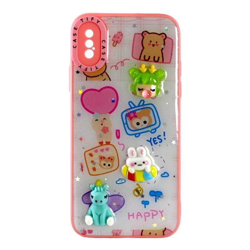 iPhone X Mobimax Cartoon Soft TPU Ledies Cover & Case Dohans