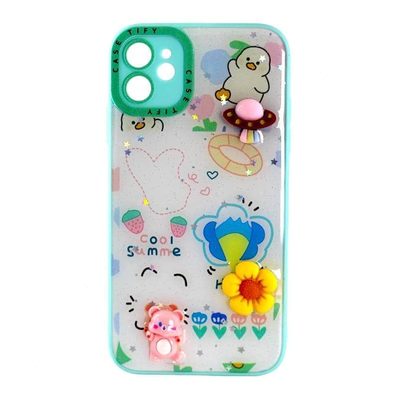 iPhone 11 Mobimax Cartoon Soft TPU Ledies Cover & Case Dohans