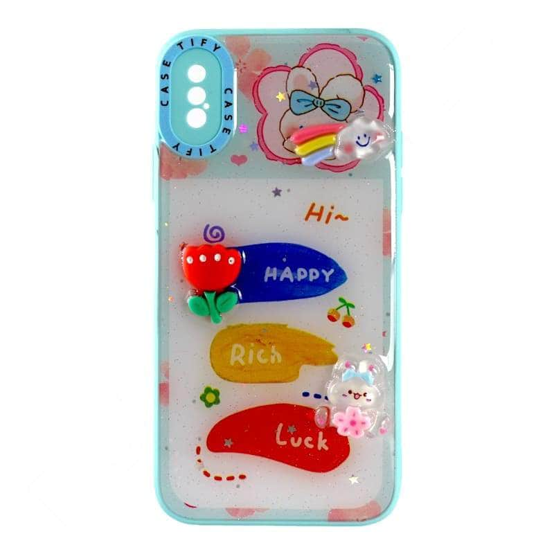 iPhone X Mobimax Cartoon Soft TPU Ledies Cover & Case Dohans