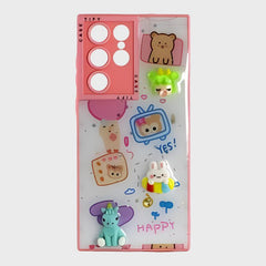 Samsung Galaxy S22 Ultra Mobimax Cartoon Soft TPU Ledies Cover & Case Dohans