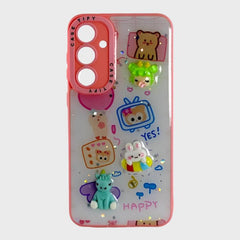 Samsung Galaxy S23 FE Mobimax Cartoon Soft TPU Ledies Cover & Case Dohans