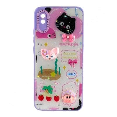 Xiaomi Redmi 9A Mobimax Cartoon Soft TPU Ledies Cover & Case Dohans