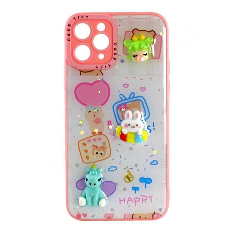 iPhone 11 Pro Mobimax Cartoon Soft TPU Ledies Cover & Case Dohans