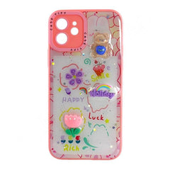 iPhone 12 Mobimax Cartoon Soft TPU Ledies Cover & Case Dohans