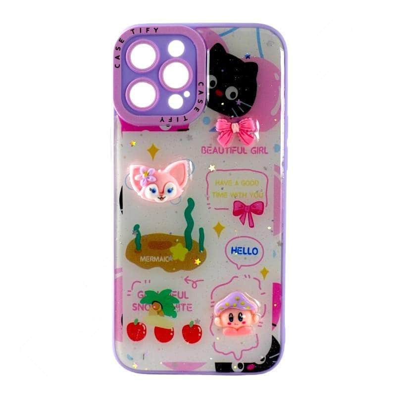 iPhone 13 Pro Max Mobimax Cartoon Soft TPU Ledies Cover & Case Dohans