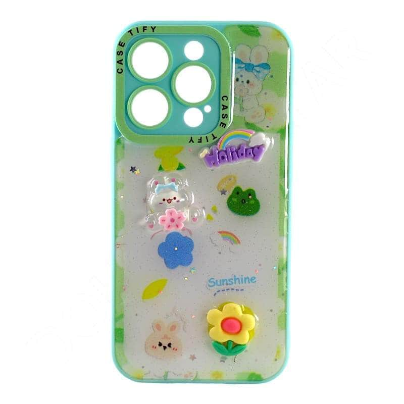 iPhone 14 Pro Mobimax Cartoon Soft TPU Ledies Cover & Case Dohans