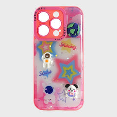 iPhone 15 Pro Max Mobimax Cartoon Soft TPU Ledies Cover & Case Dohans