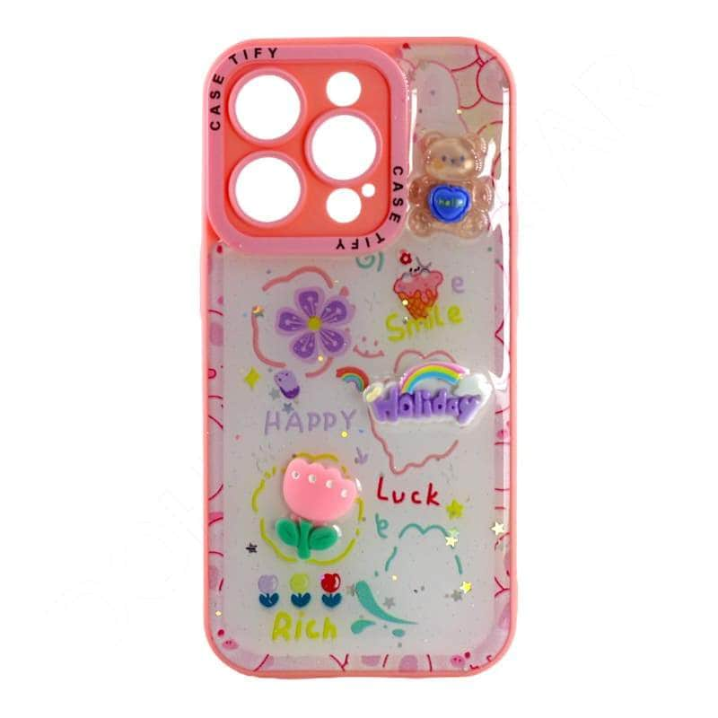 iPhone 15 Pro Mobimax Cartoon Soft TPU Ledies Cover & Case Dohans