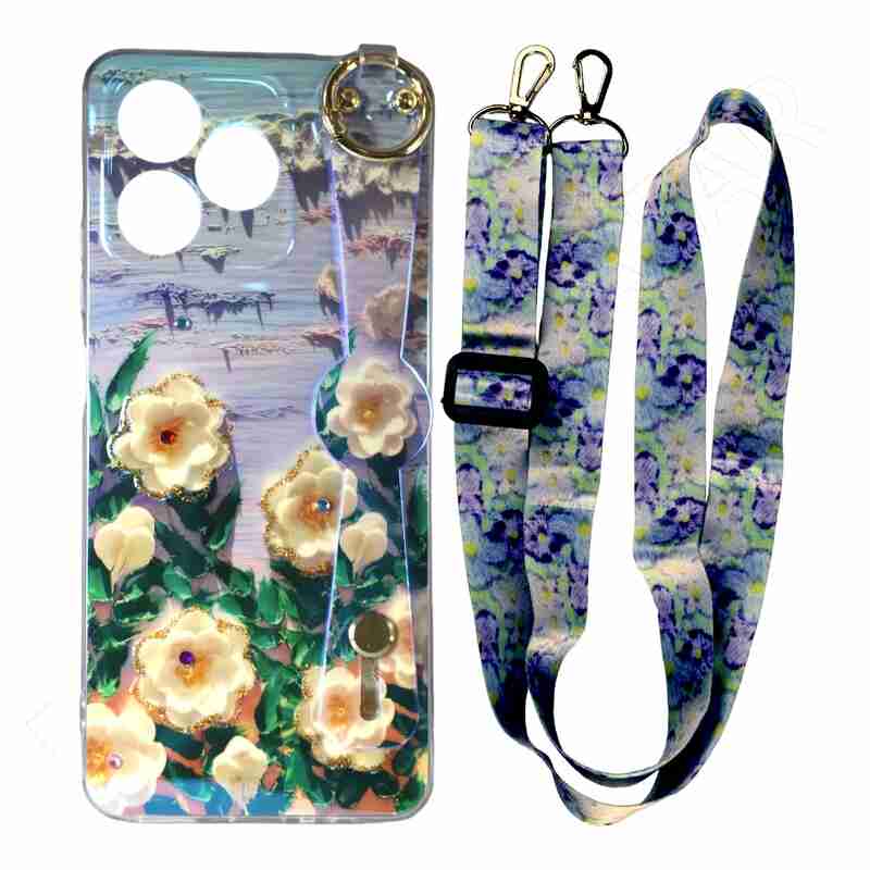 Dohans Mobile Phone Cases Design 3 Realme C53 Painting Lanyard Cover & Case