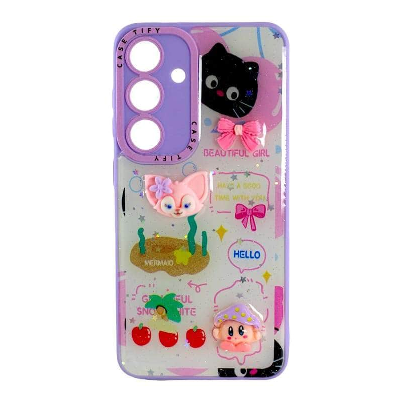 Samsung Galaxy A14  Mobimax Cartoon Soft TPU Ledies Cover & Case Dohans