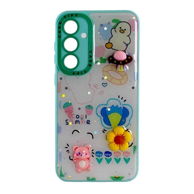 Samsung Galaxy A34 Mobimax Cartoon Soft TPU Ledies Cover & Case Dohans