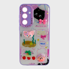 Samsung Galaxy S23 FE Mobimax Cartoon Soft TPU Ledies Cover & Case Dohans